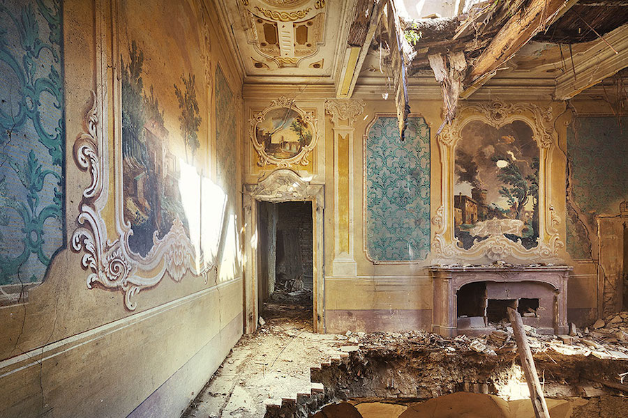 Photographer Sven Fennema captures striking images of abandoned buildings throughout Europe.