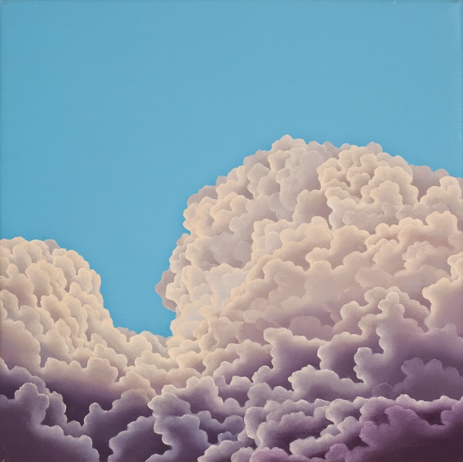 Mesmerizing Cloudscape Paintings by Laura Guese