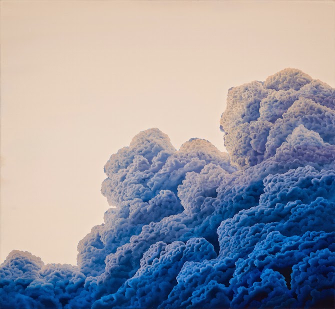 Mesmerizing Cloudscape Paintings by Laura Guese