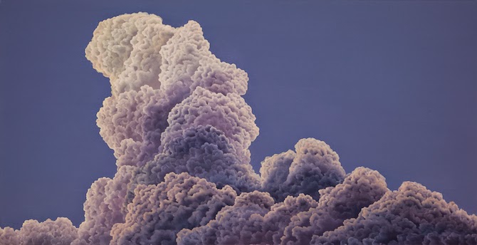 Mesmerizing Cloudscape Paintings by Laura Guese