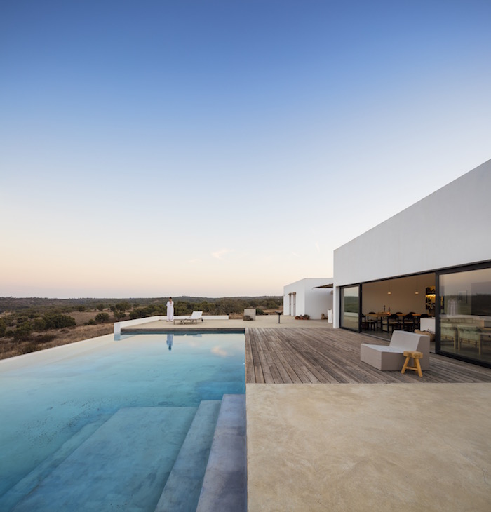 Inside a house in Portugal that combines Indoor and Outdoor living