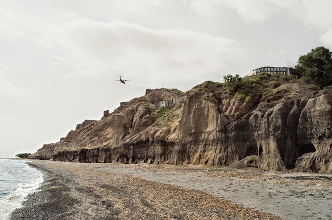 Photographer Petros Koublis describes the Santorini that he captures as the “equivalent of a dream”—which is exactly what it feels like to view his photographs—like looking through the lens of a dream.