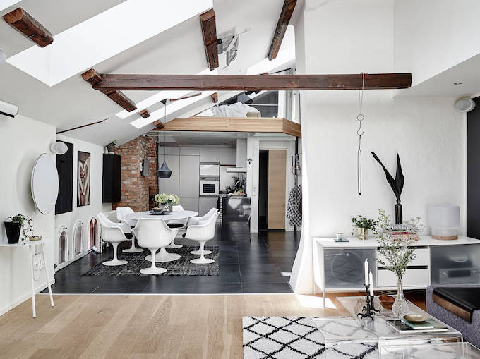 Bright and Spacious Attic Apartment